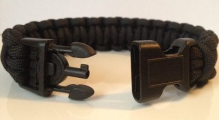 Paracord Bracelet and Hidden Handcuff Key - Image 2